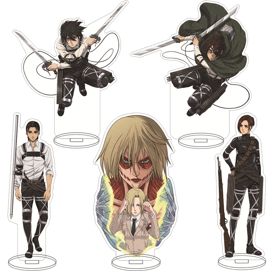Figma Stand Set - 16CM Anime Figuur ‌ Aanval op