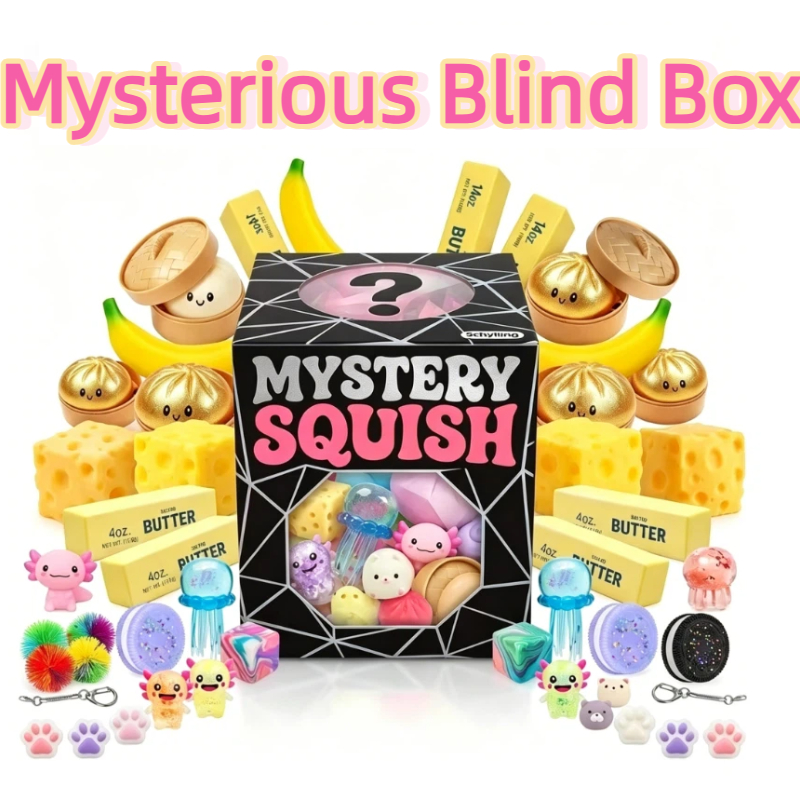 Mystery Box Blind Bag - 100 stuks Squishy Squeeze Fidget Blind