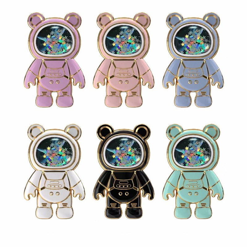 Pop Display Shelf - Drijfzand Space Bear Telefoon Standhouder Voor