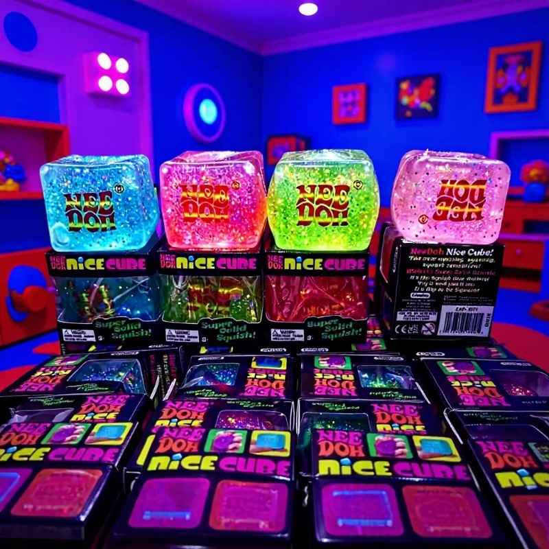 Fidget Cube Original - NEEDOH Maltose Glow-in-the-dark ijsblokje squishy fidget