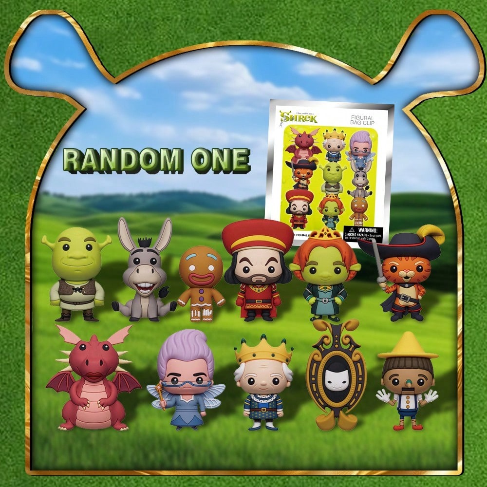 Mystery Box Blind Bag - 1PC Universele Officieel Gelicenseerde Shrek 3D