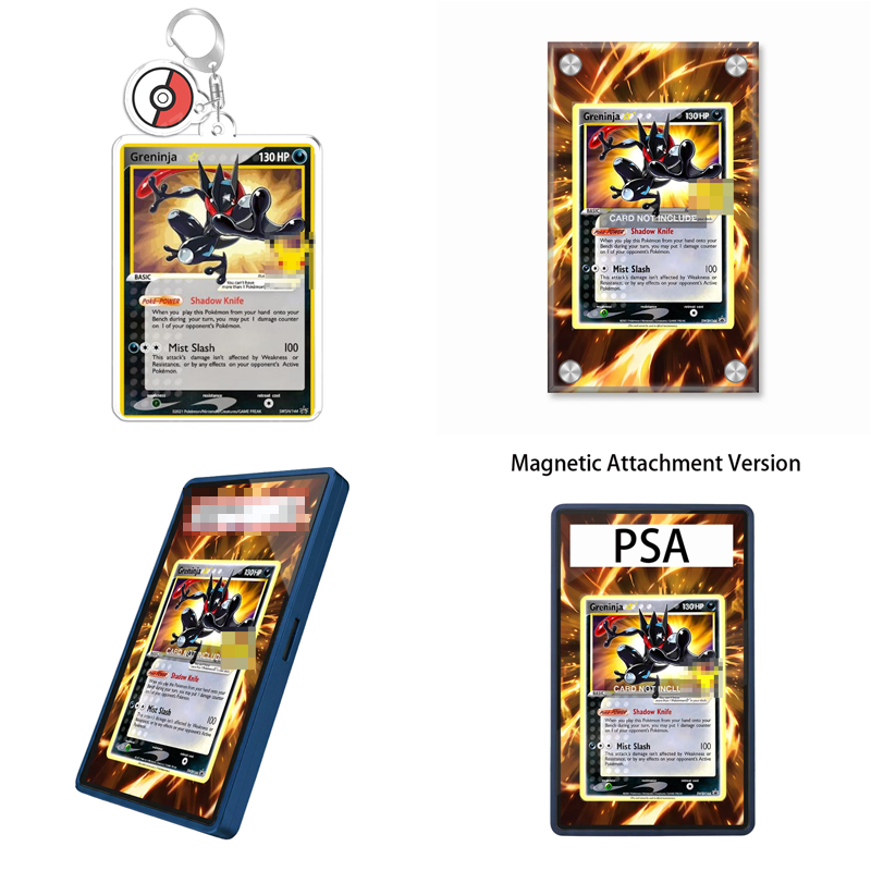 Display Case Acrylic - Kunstvoorwerp voor Pokémon-feesten Greninja Gouden Ster