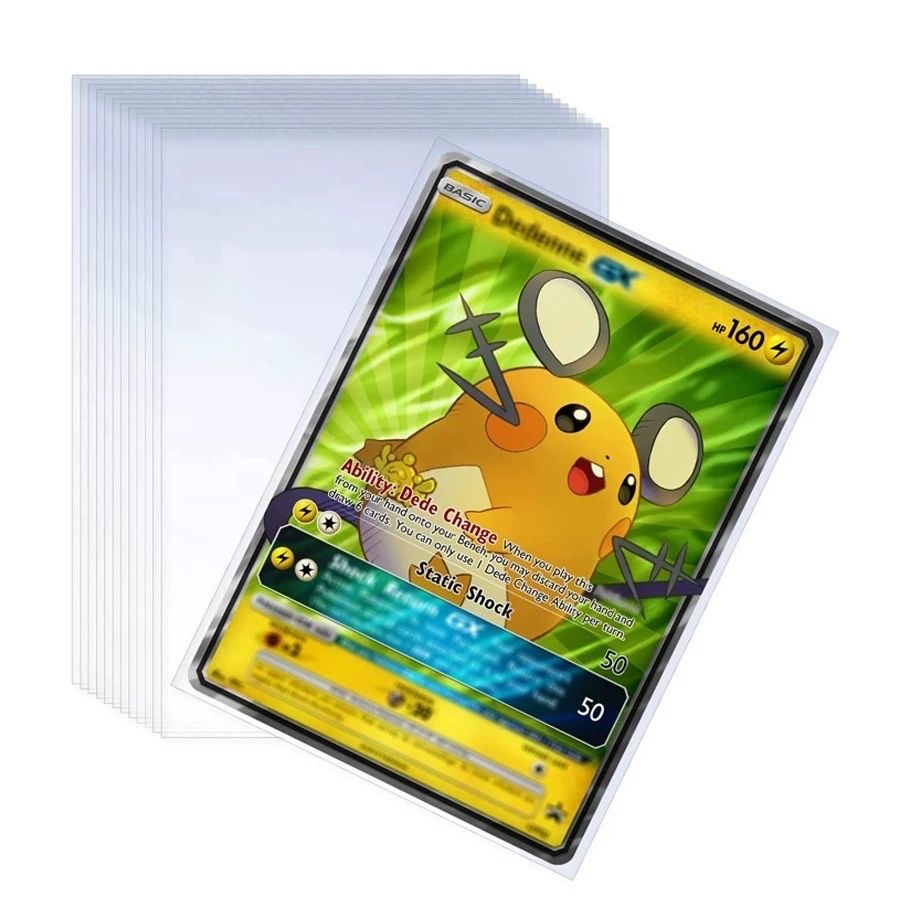Card Penny Sleeve - 100 stuks games kaarthoezen transparant speelbeschermer