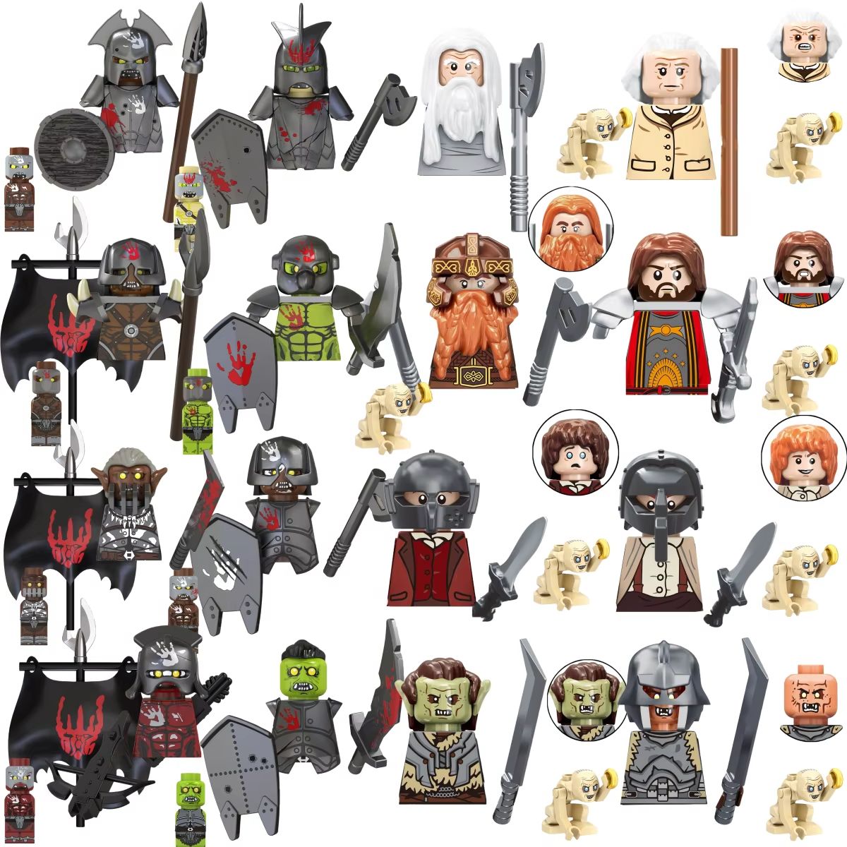 Building Block Mini - Blind Box TV6410 Mini Action Figure