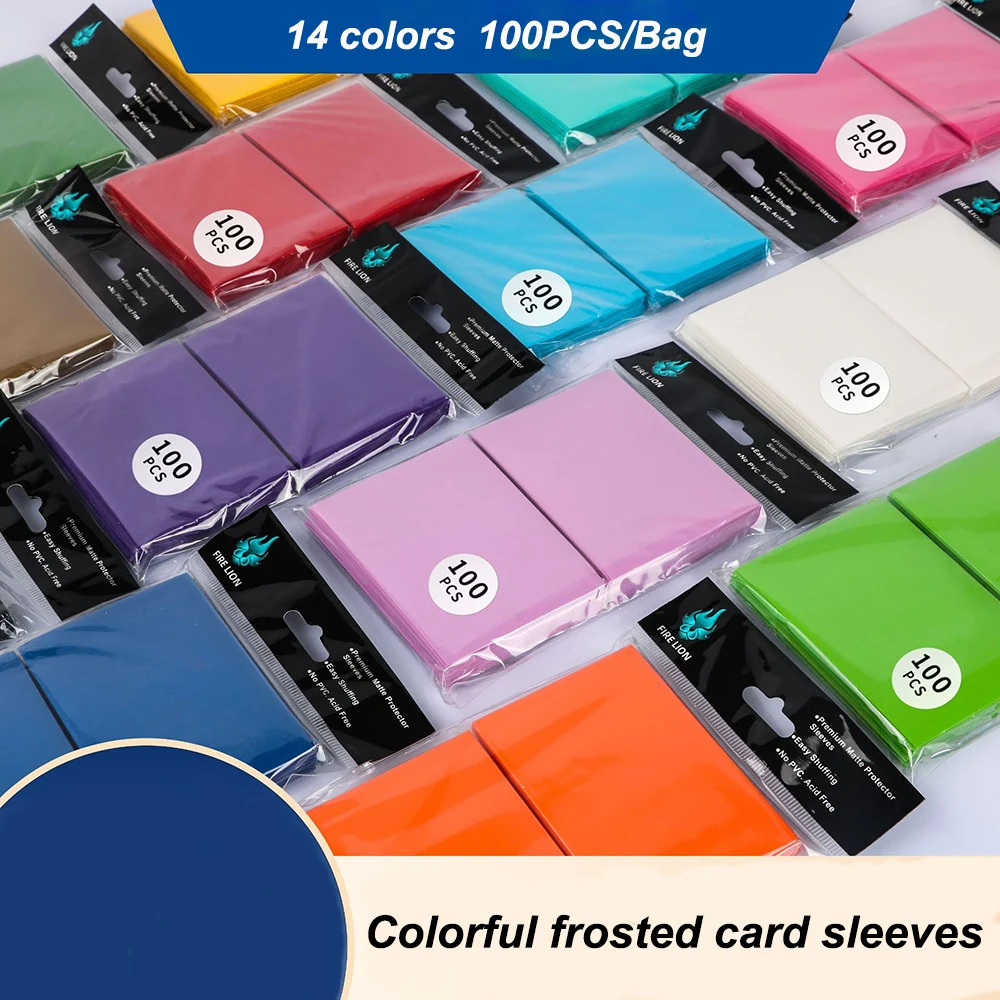 Card Penny Sleeve - 62x89mm 100 stks/set Effen Matte Trading
