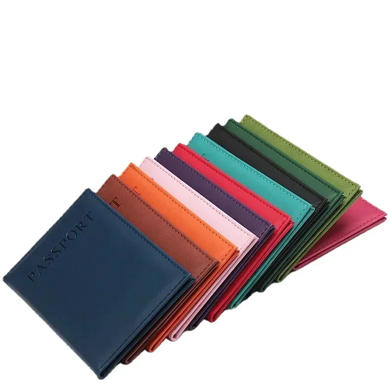 Card Top Loader - Mode Vrouwen Mannen Paspoort Cover Pu