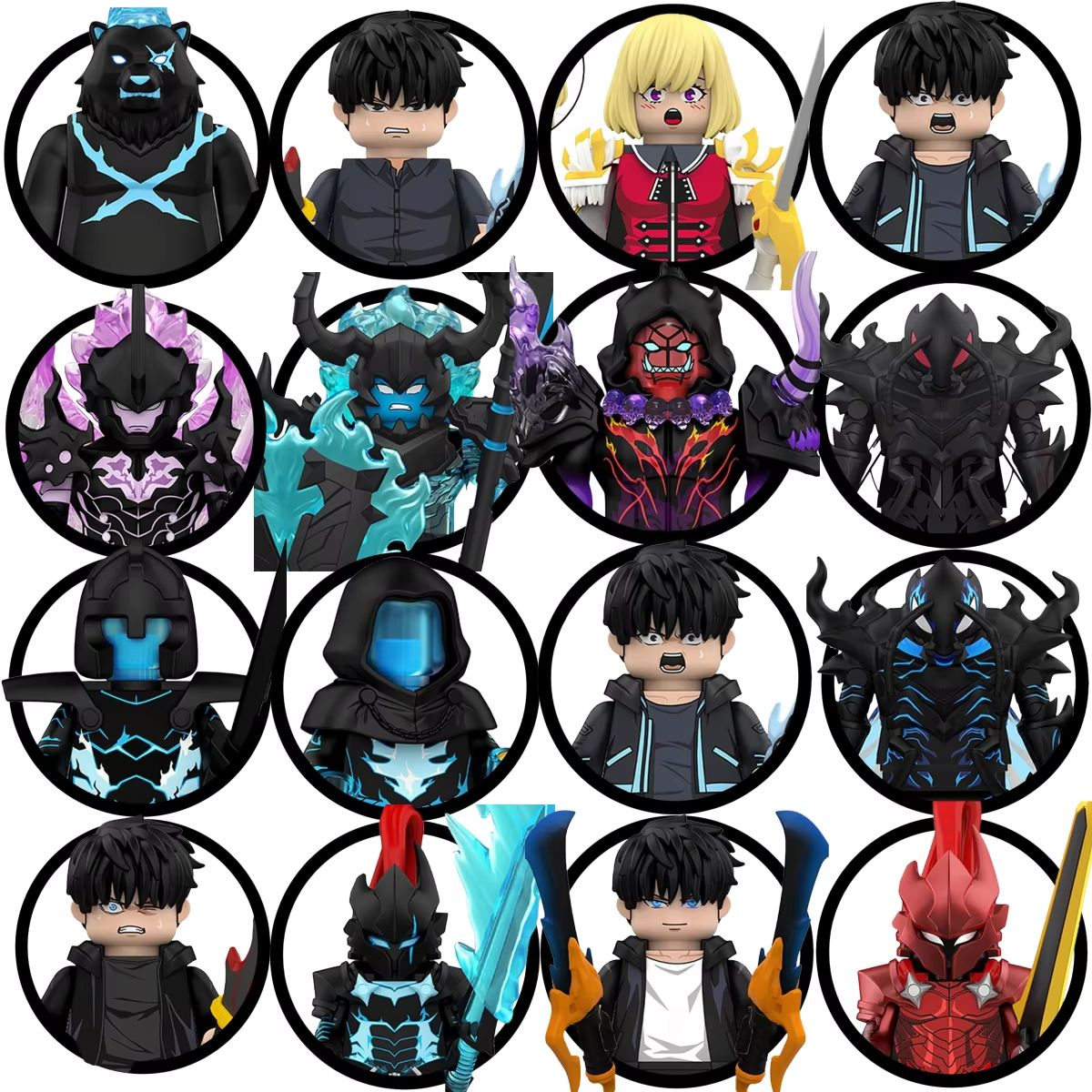 Building Block Mini - Blind Box WM6220 Anime Sung Jinwoo