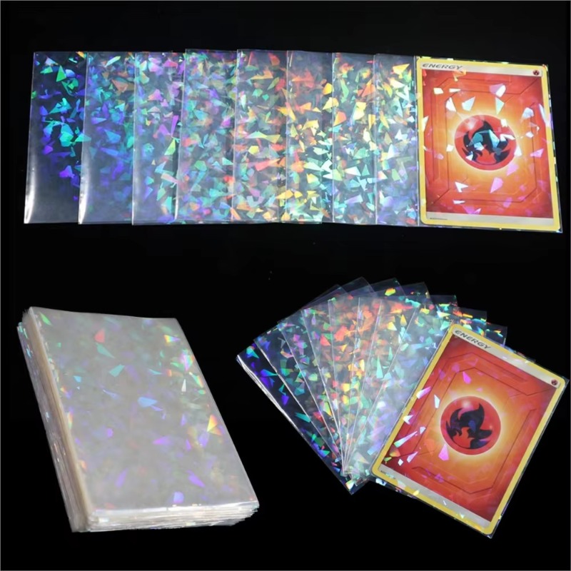 Card Penny Sleeve - Shatter Effect Regenboog Laser Kaarthulzen 66*91mm