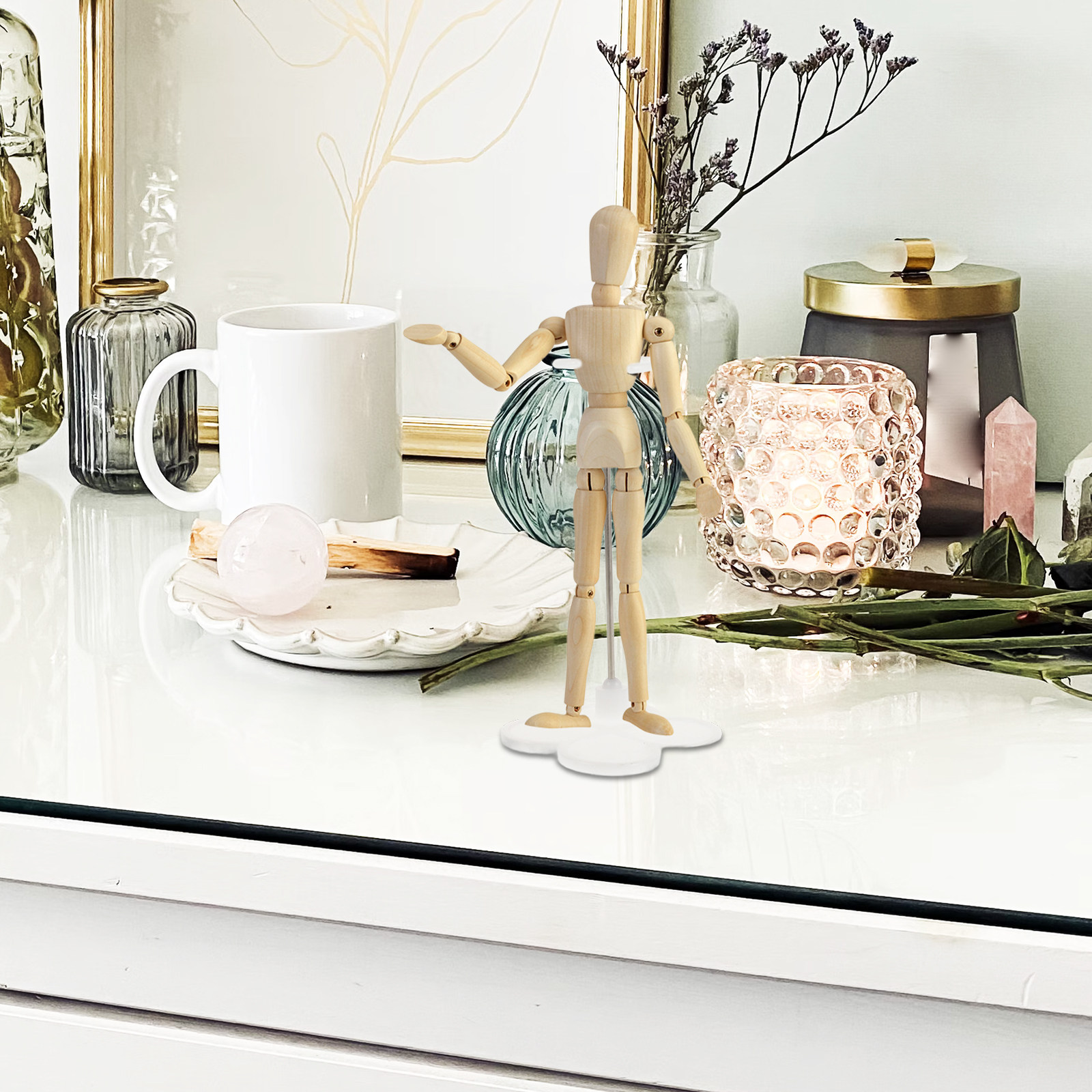Action Figure Stand - Elegante displaystandaard voor actiefiguren, stabiel ontwerp