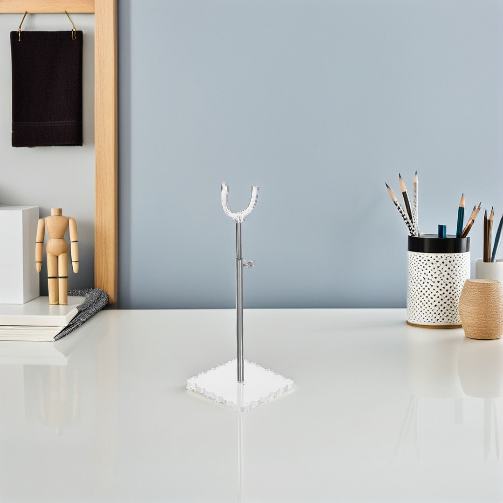 Action Figure Stand - 1Set Verstelbare Acryl Displaystandaard 1,4-7In Hoogte