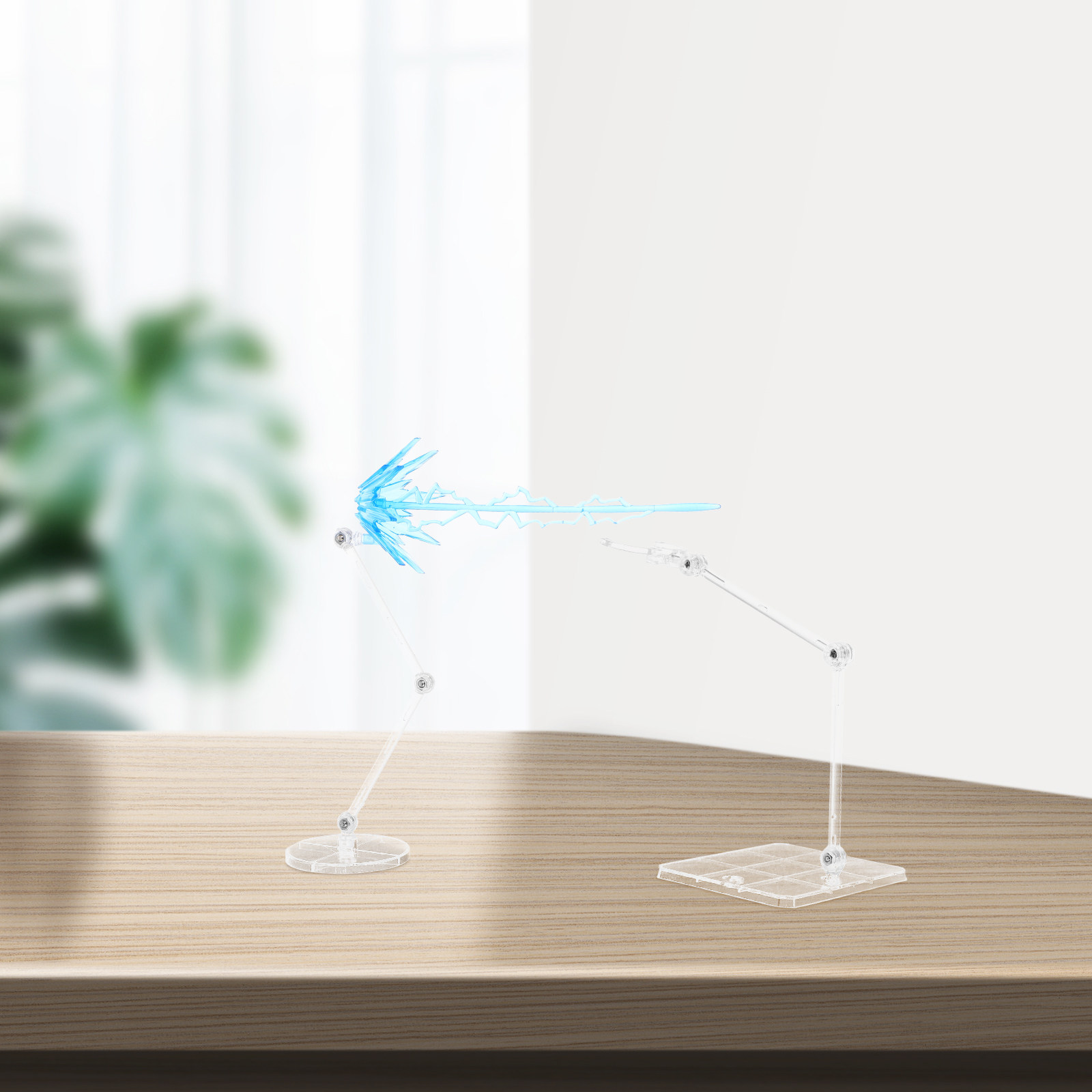 Action Figure Stand - 1Set Duidelijke, verstelbare figuursteunstandaard Energie-ornamentbasis voor