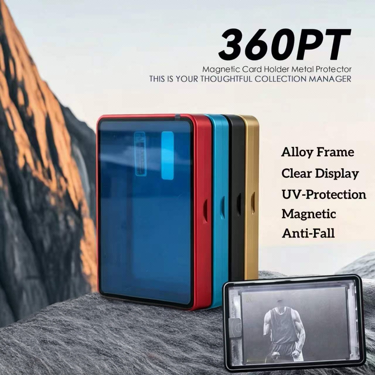 Aluminiumlegering Magnetische  - Graded Card Display recensie en prijs
