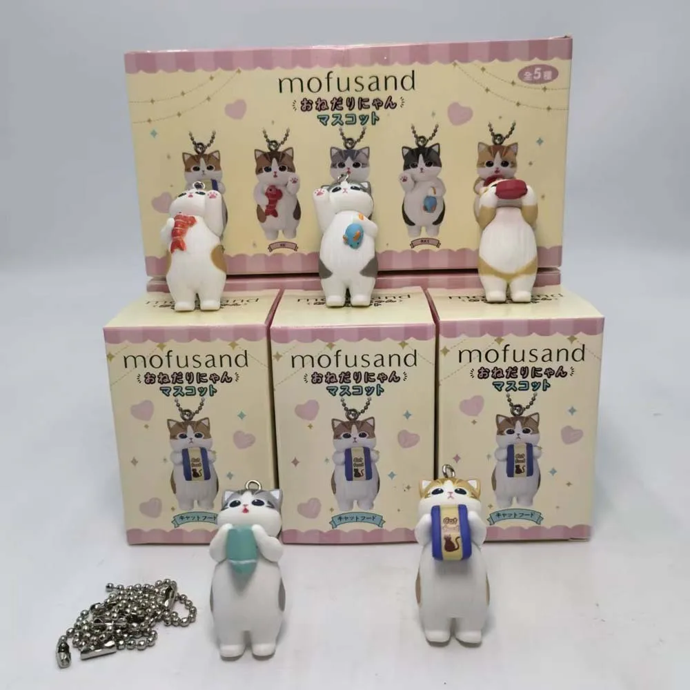 Mofusand Kawaii Kat Sleutelhan - Action Figure Stand recensie en prijs