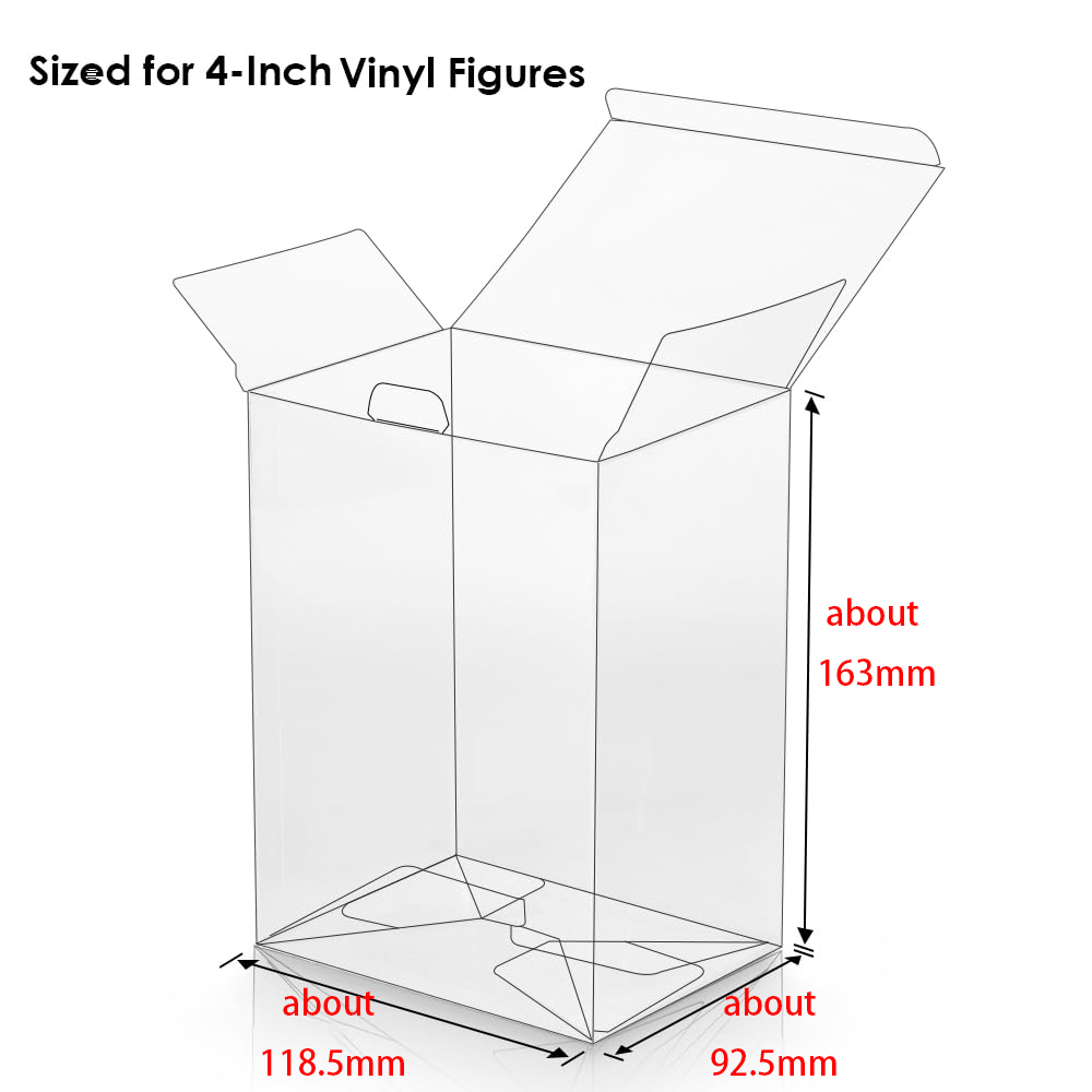 4-inch Clear Protectors Case F - Funko Pop Protector recensie en prijs
