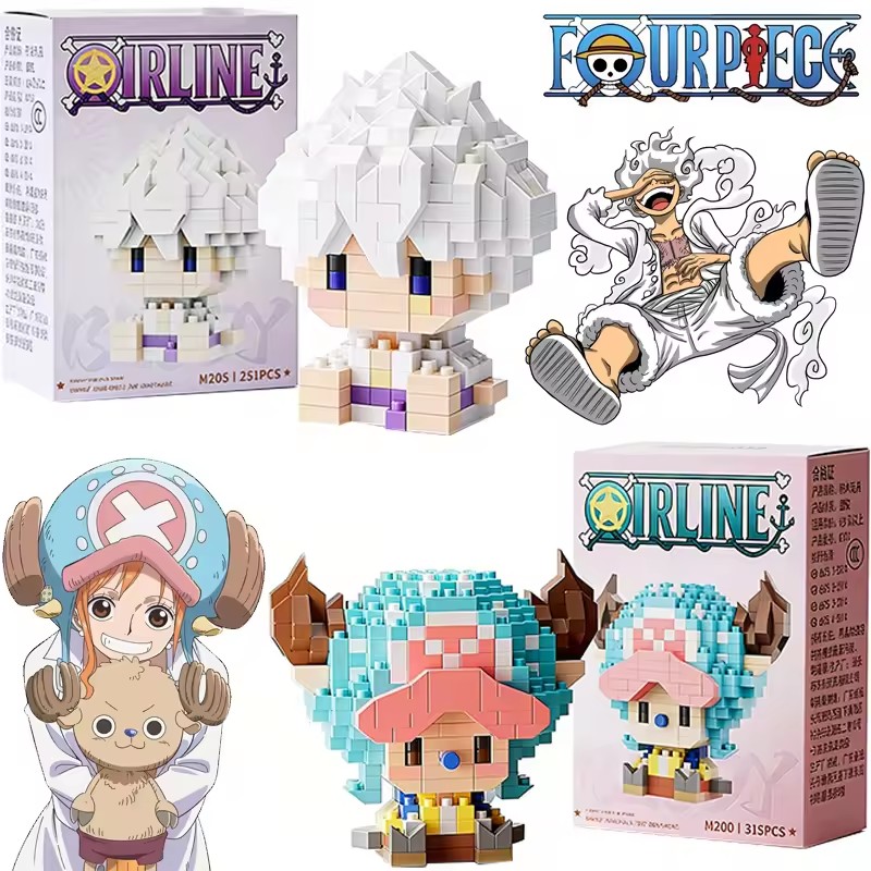 One Piece Anime Zonne God Nika - Building Block Mini recensie en prijs