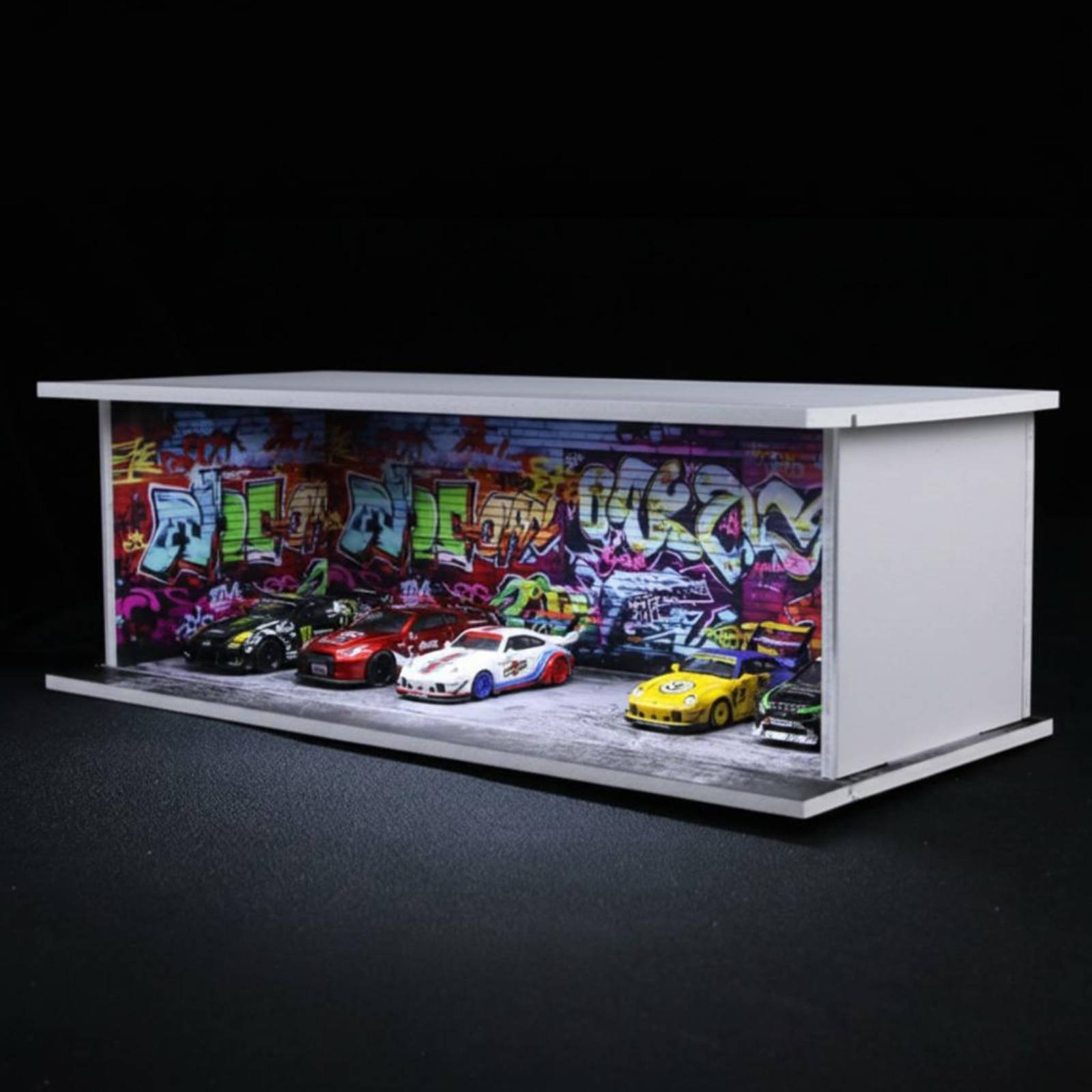 Graffiti Parking Garage Displa - Display Case Acrylic recensie en prijs