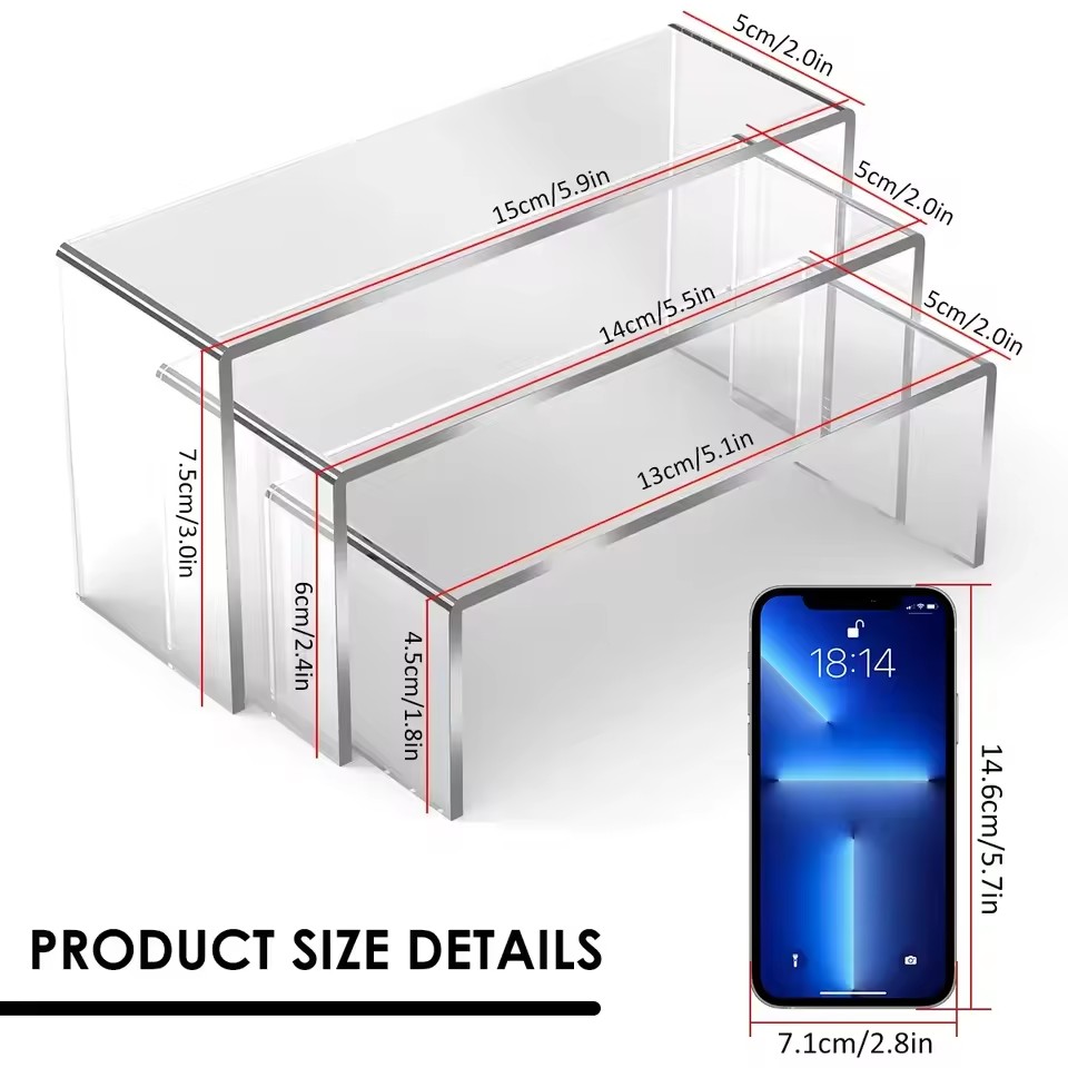 3/6/9/12Pc Helder Acryl Displa - Display Risers Set recensie en prijs