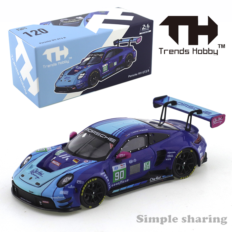 Porsche 911 GT3 R-2025 Le Mans - Die Cast Car 1 64 recensie en prijs