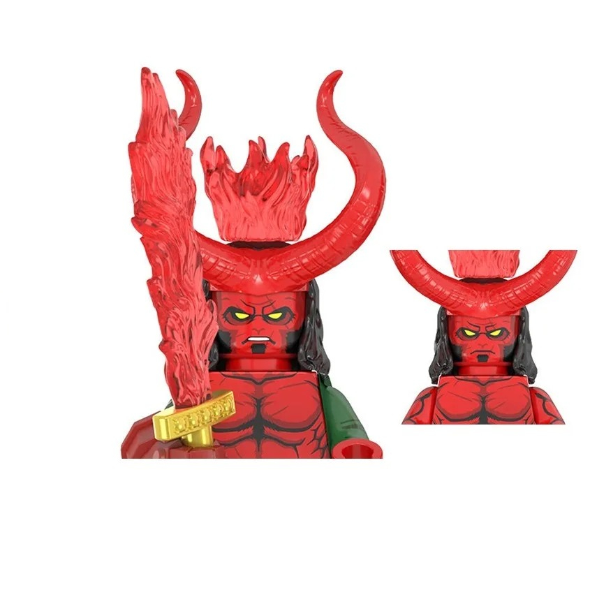 WM2422 WM2421 Hellboy Bouwblok - Building Block Mini recensie en prijs