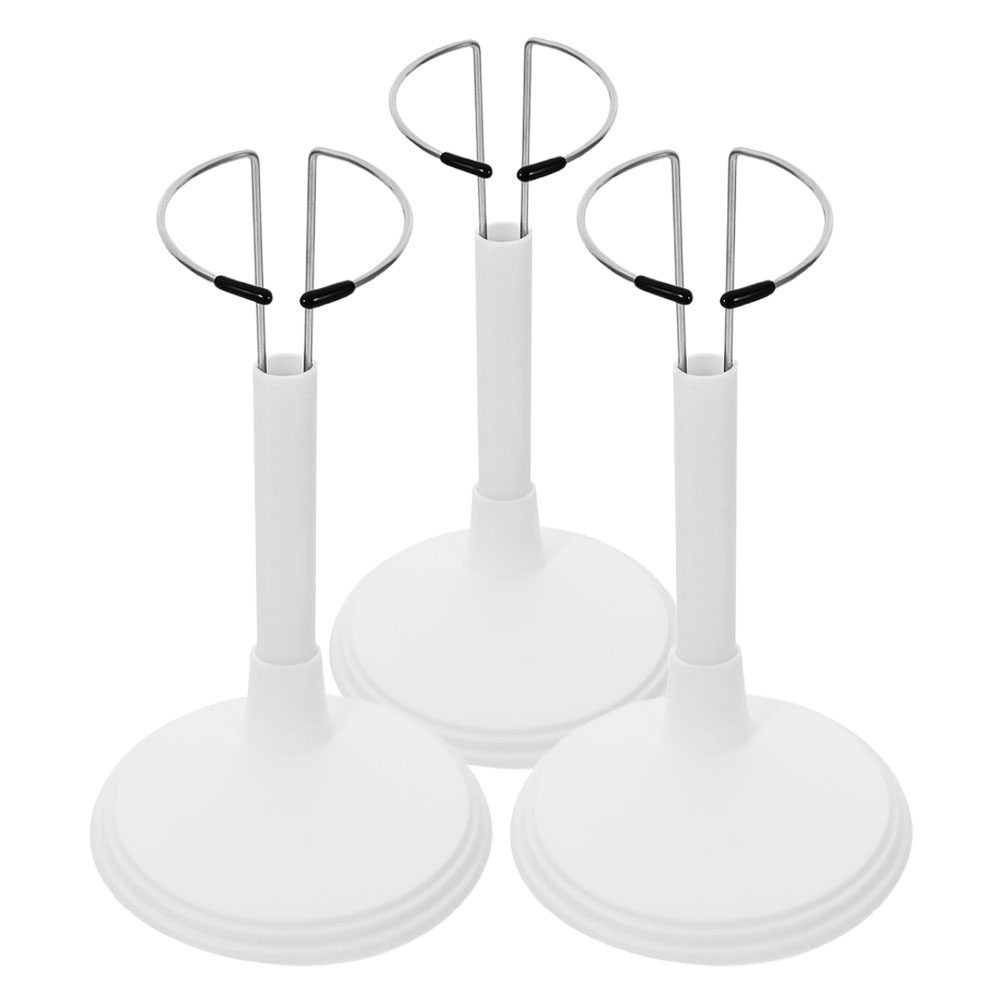 3 stuks witte kunststof verste - Action Figure Stand recensie en prijs