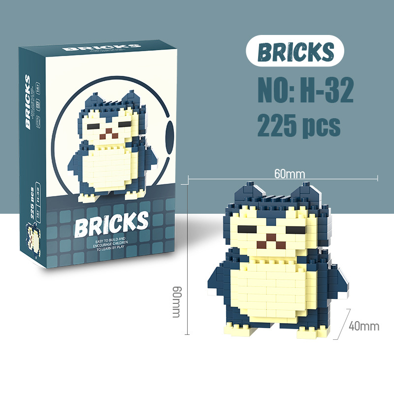 Pokemon Micro Bouwstenen Pikac - Building Block Mini recensie en prijs