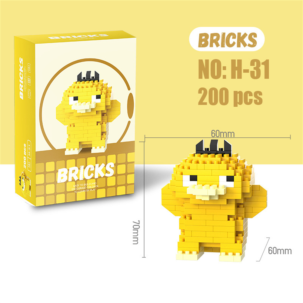 Pokemon Micro Bouwstenen Pikac - Building Block Mini recensie en prijs