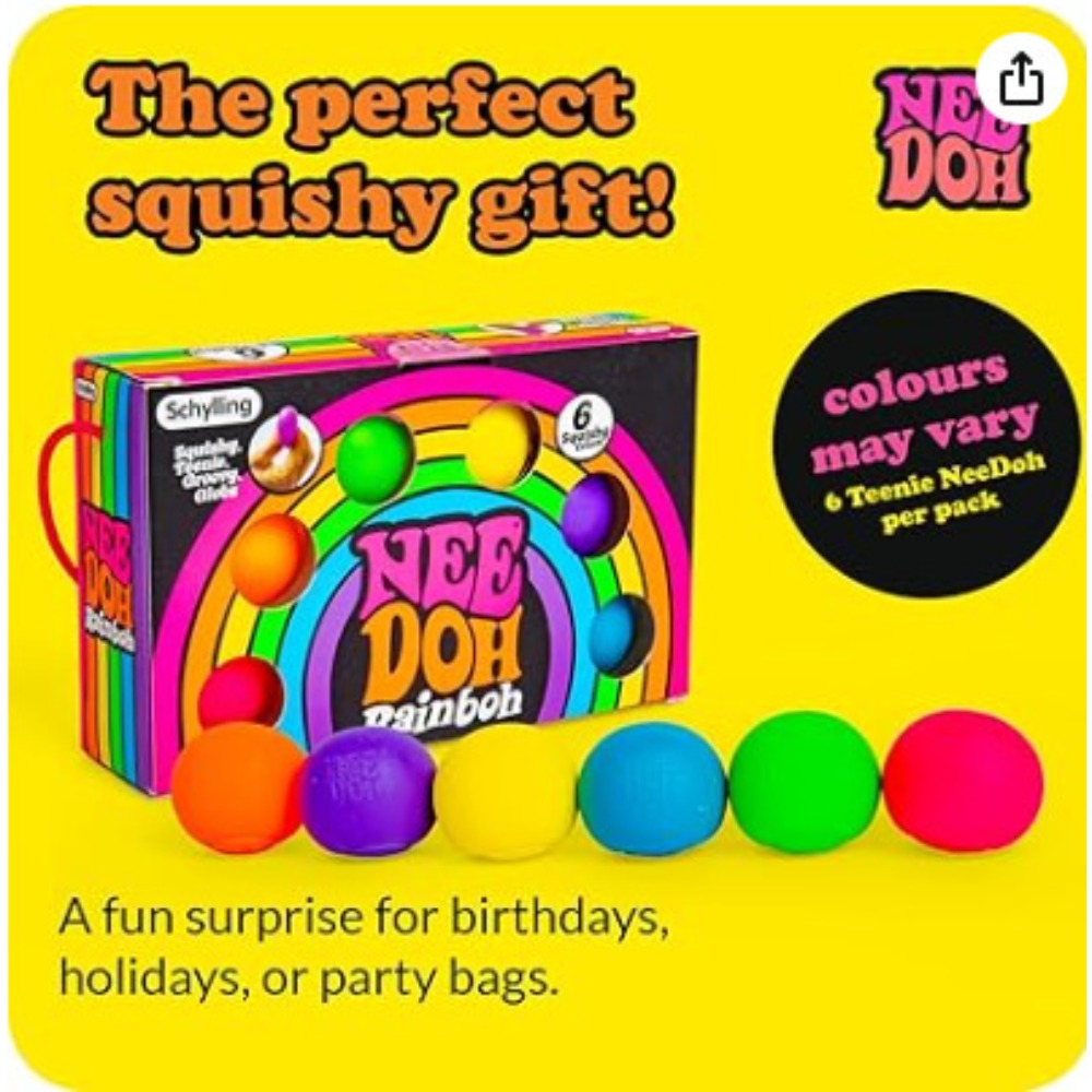 Nieuwe Schylling Needoh Rainbo - Mystery Box Blind Bag recensie en prijs