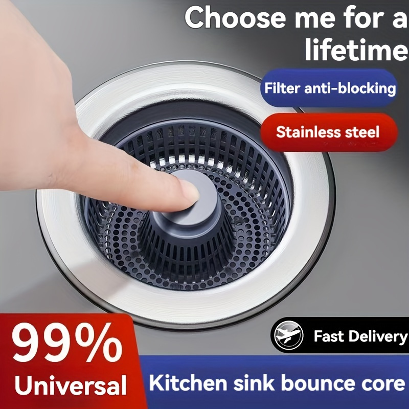 3-in-1 aanrecht afvoerzeef en  - Pop Display Shelf recensie en prijs