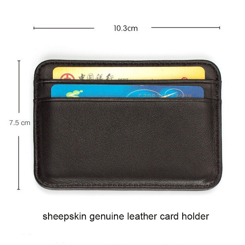 Echt lederen bezoekkaarthouder - Card Top Loader recensie en prijs