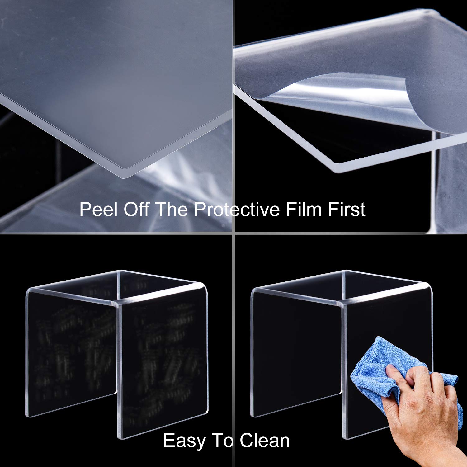 U-vorm acryl displayverhogers  - Pop Display Shelf recensie en prijs
