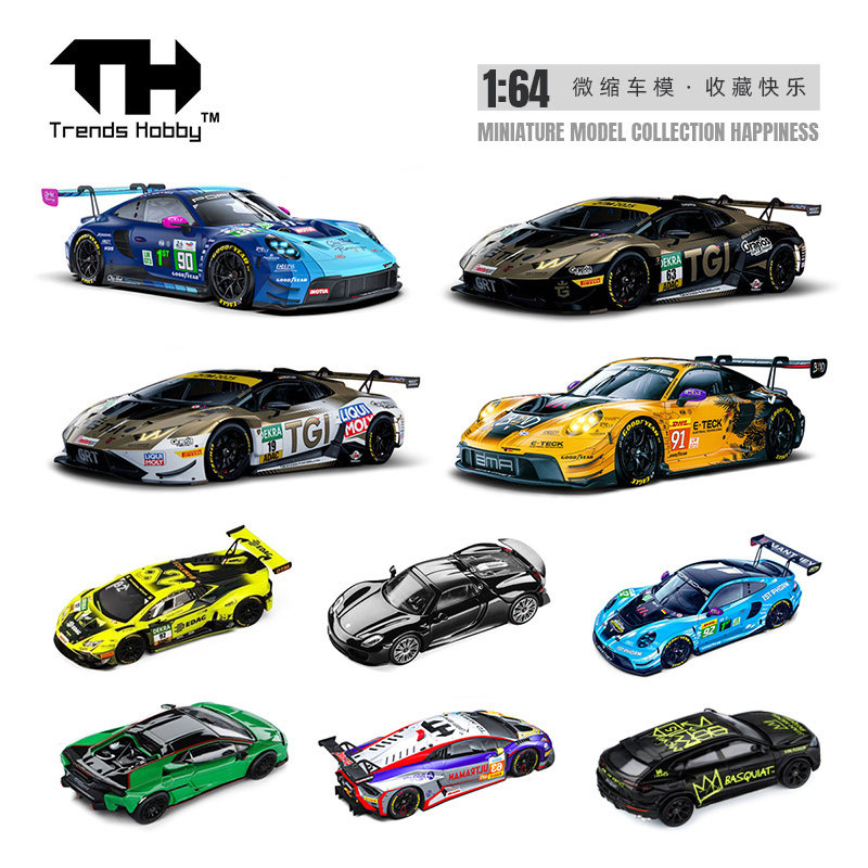 TH 1/64 Porsche 911 GT3 R LeMa - Die Cast Car 1 64 recensie en prijs