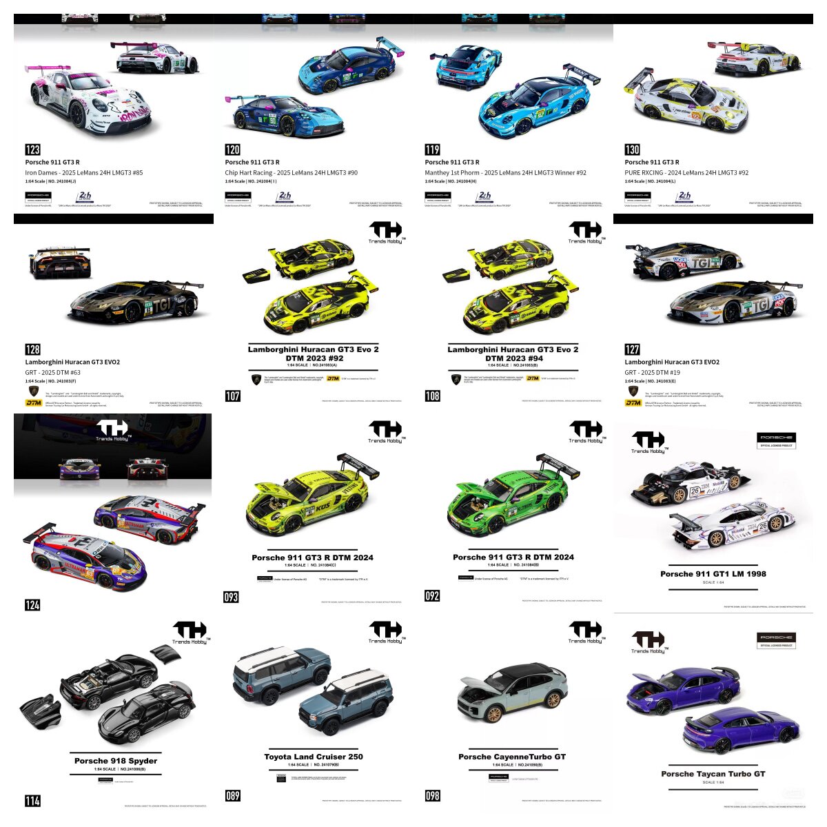 TH 1/64 Porsche 911 GT3 R LeMa - Die Cast Car 1 64 recensie en prijs