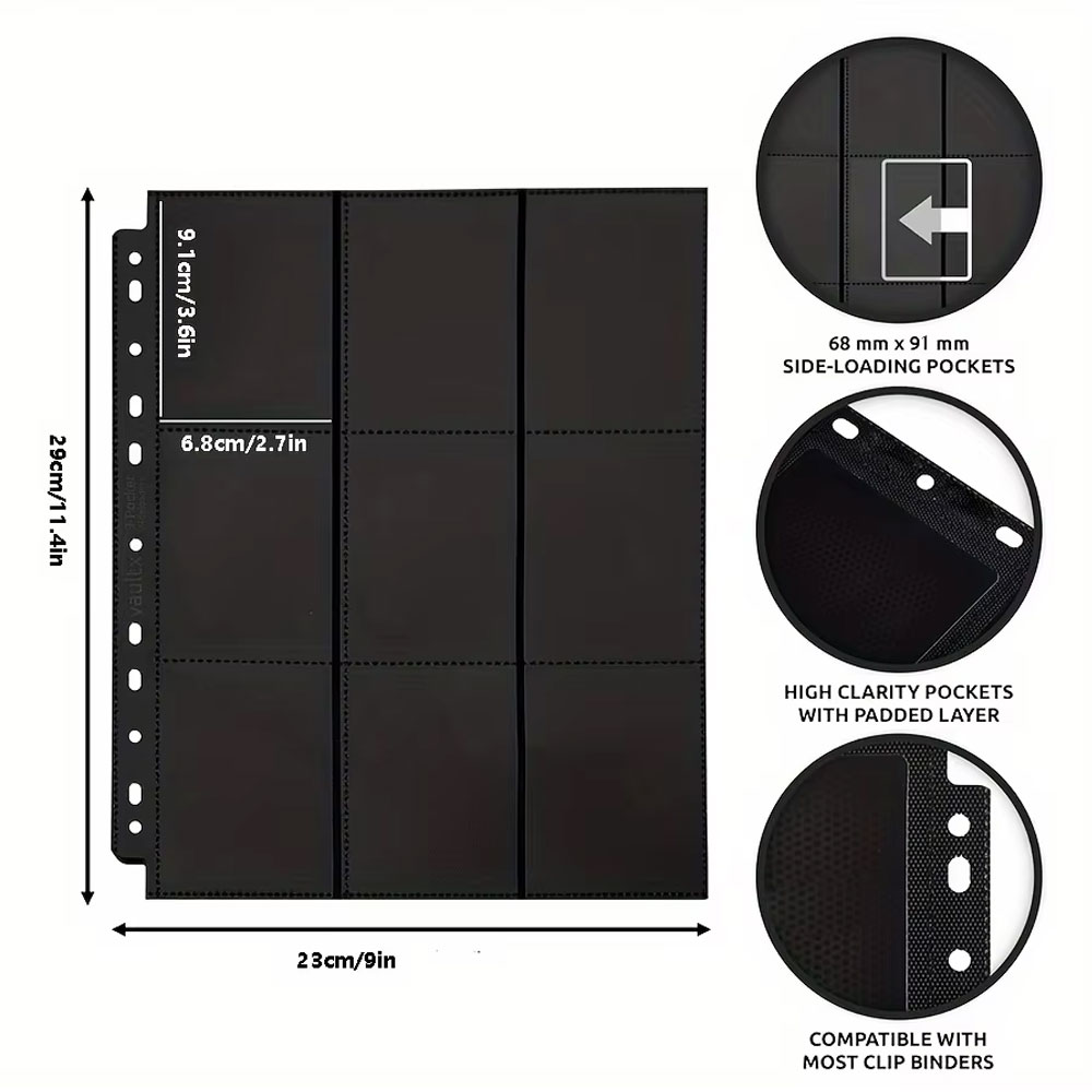 10-pack zwarte A4-kaartenmap m - Trading Card Binder recensie en prijs