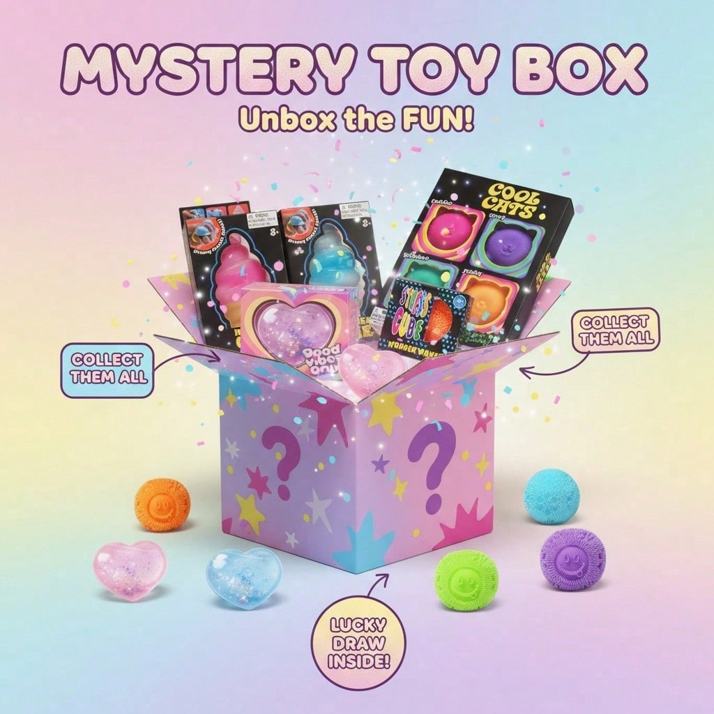 100+ stuks geassorteerde squis - Mystery Box Blind Bag recensie en prijs