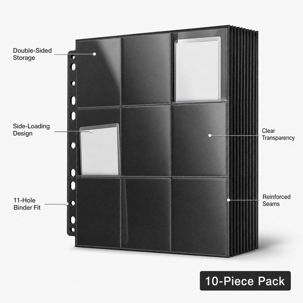 10 stuks 9-vakjes A4 Trading C - Trading Card Binder recensie en prijs