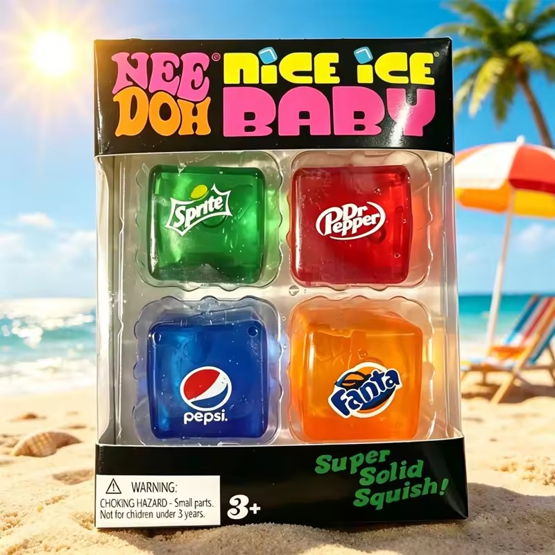 Needoh Mini Nice Ice Baby 4-pa - Fidget Cube Original recensie en prijs