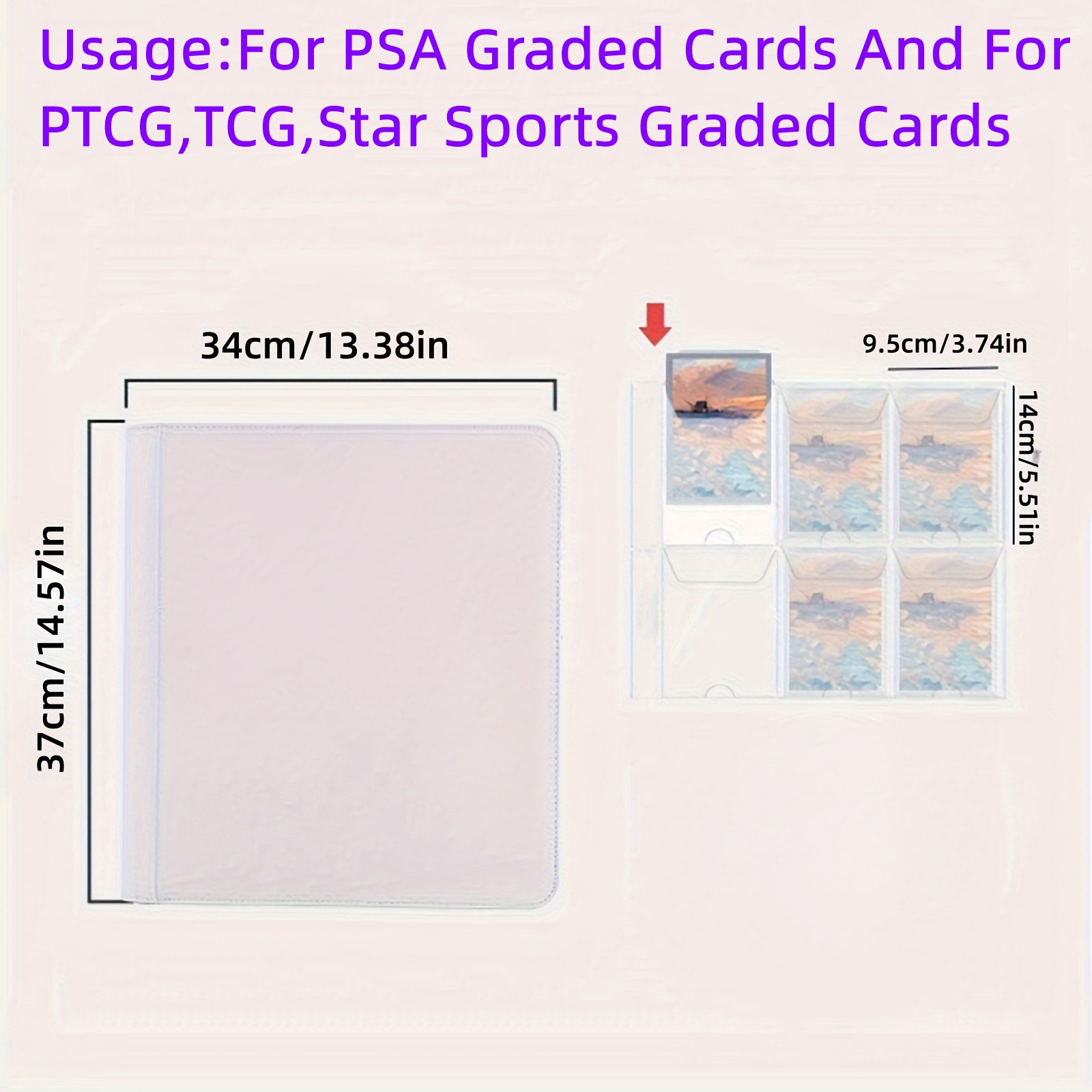 Beoordeelde kaartbinder voor P - Graded Card Display recensie en prijs