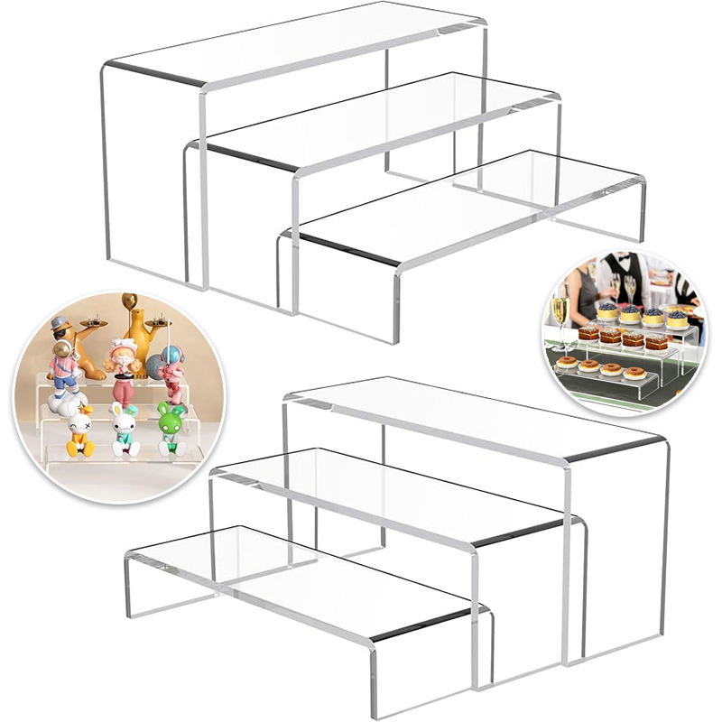 Acryl displayverhogers, 1 set  - Display Risers Set recensie en prijs