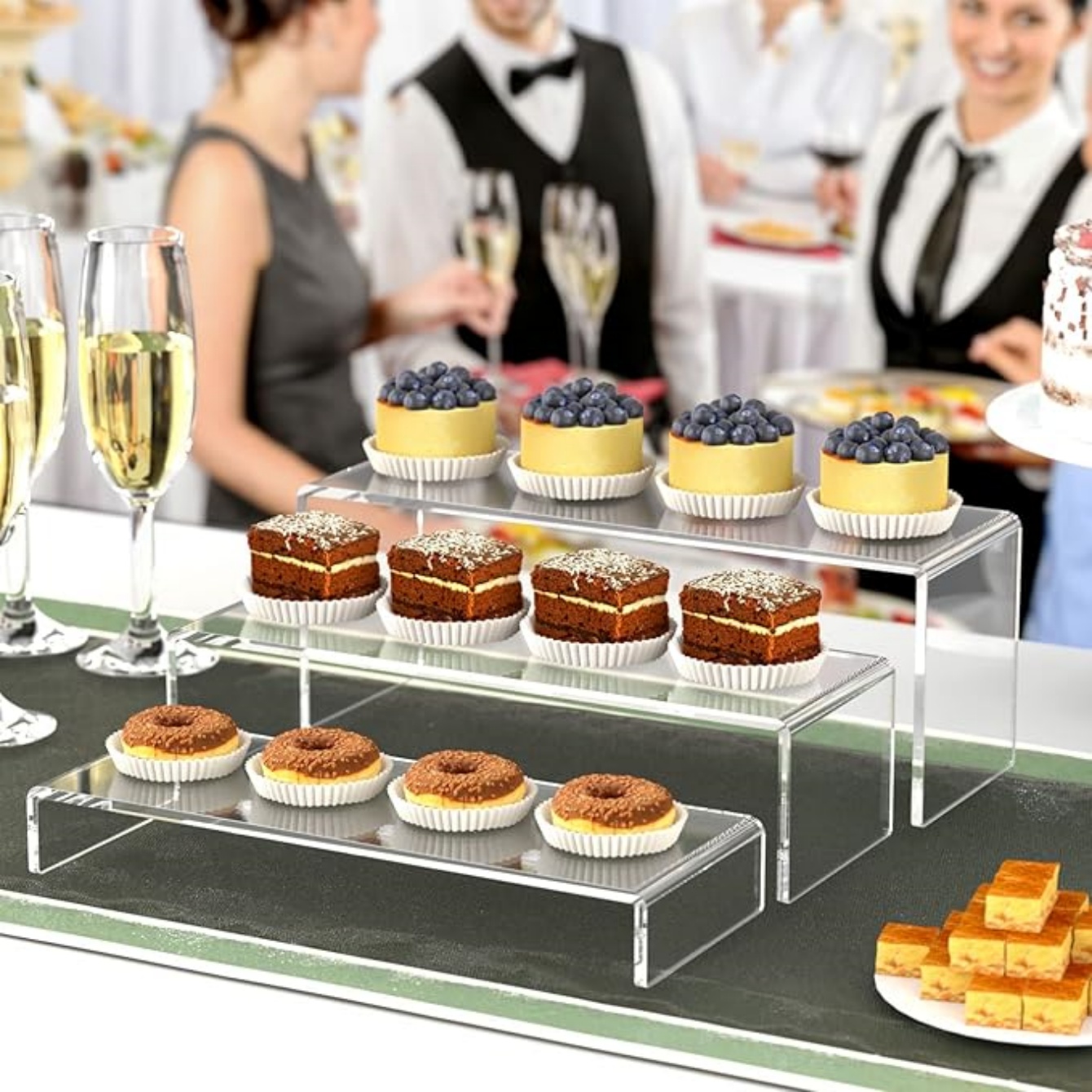 Acryl displayverhogers, 1 set  - Display Risers Set recensie en prijs