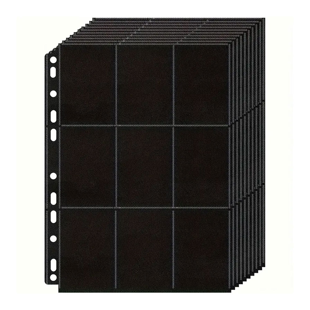 10Pack Zwarte 9-Pocket A4 Trad - Trading Card Binder recensie en prijs